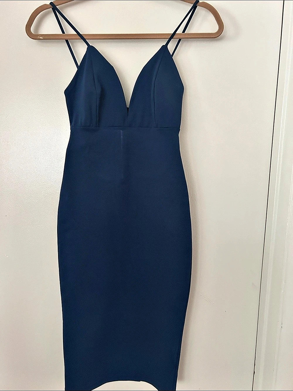 Hotte Navy Strappy Maxi Dress Like New